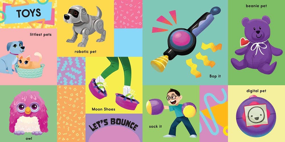 Insight Editions - First 100 Words From The 90s Highchair U/board book ...