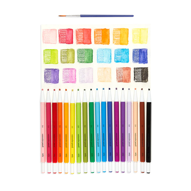  Ooly, Chroma Blends Neon Watercolor Paint Set
